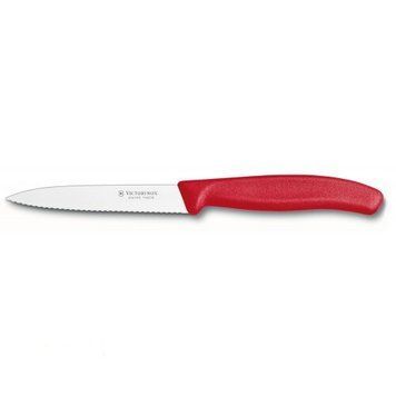 Кухонний ніж Victorinox 6.7731 10 см, серрейтор червоний, 6.7731 - фото товару