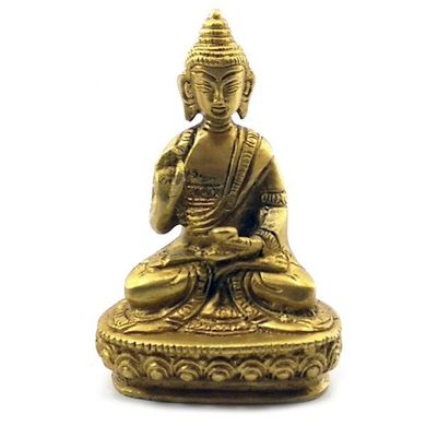 Будда бронзовый (9,5х6,5х4,5 см)(290 г.), K332578 - фото товара