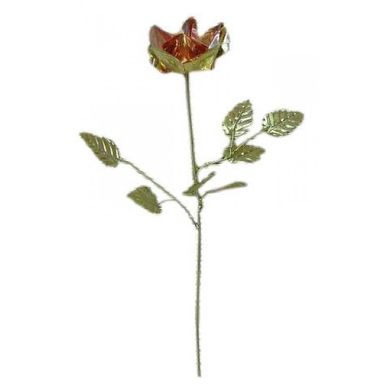 Роза бронзова (20 см), K33378 - фото товару