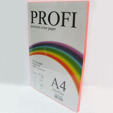 Папір кольоровий PROFI А4/80г (100л) Cyber Pink №342 (неон рожев), K2729352OO342 - фото товара