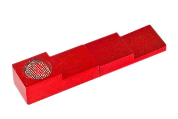 Трубка-магніт з сіткою, червона, G9-2 - фото товару