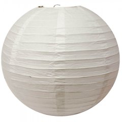 Ліхтар білий паперовий (d-50 см), K332200 - фото товару