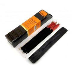 Stress Relief 40 Stiks with Incense Holder (Благовування 40 штук із дерев'яною підставкою) (Tulasi), K334399 - фото товару