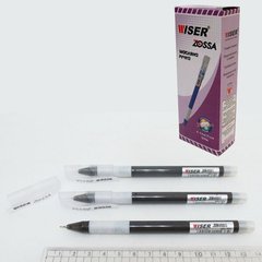 Ручка маслянная Wiser "Zossa" 0,7 мм з грипом чорна, K2730492OOzossa-bk - фото товару