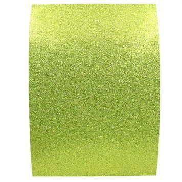 Фоаміран EVA 1.7 &plusmn; 0.1MM "Салатовий" GLITTER HQ A4 (21X29.7CM) з клеєм, 10 лист./П./Етик., K2744779OO17GLK-057 - фото товару