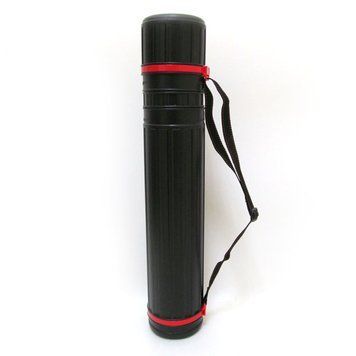 Тубус для чертежей D-10 (65-105см) (черный) 1шт/этик, K2735467OO7680DSCN - фото товара