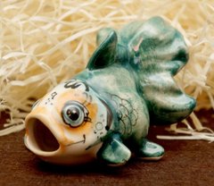 Фігурка керамічна Риба Вуалехвіст (колір), K89380294O838132328 - фото товару