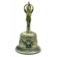 Дзвін чакровий бронзовий (d-11,5,h-19 см) (Непал)()Bell Embose No.4), K33212 - фото товару