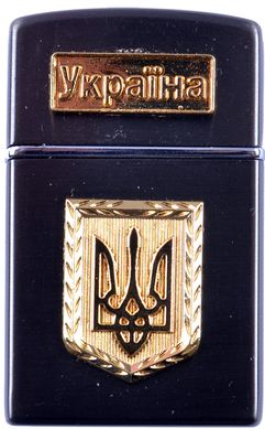 Зажигалка карманная Украина (турбо пламя) №4525-2, №4525-2 - фото товара