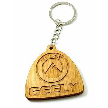 Экобрелок "Geely" ольха покрыт маслом и пчелинным воском, K332696K - фото товара