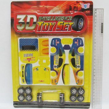 Паперові пазли 3D "Машинка гоночна", K2718963OO217345 - фото товара