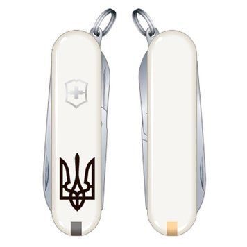 Нож Victorinox Classic SD Ukraine 0.6223.7R1, 0.6223.7R1 - фото товара