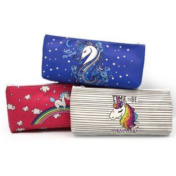 Пенал плоский 1від."Unicorn", 20*9*3см,mix, 1шт/етикетка, K2744581OO2179P - фото товару
