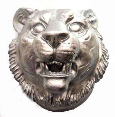 Панно настенное "Тигр" серебро, TG3 - фото товара