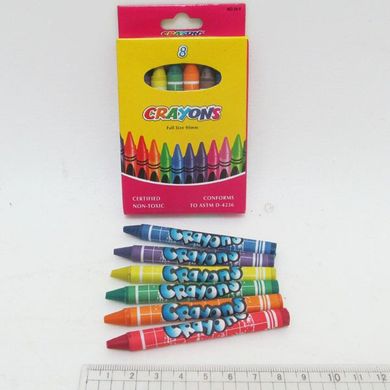 Мелки восковые Crayons, набор 8 цв., K2731644OO8496-8 - фото товара