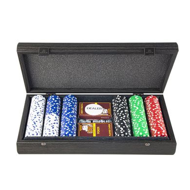 PXL20.300 набор для покера "Manopoulos", в деревянном футляре 39х22см, 5 кг, PXL20.300 - фото товара