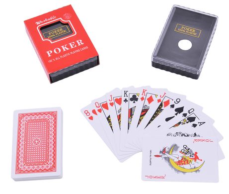 Пластикові картки poker (54 шт) №395-3(1), №395-3(1) - фото товару