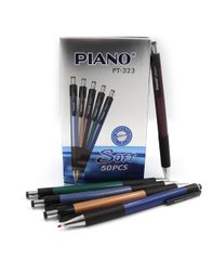 Ручка автомат масло "Piano" 0.7мм син. 50PC/BOX, mix, K2753380OO323PT - фото товара