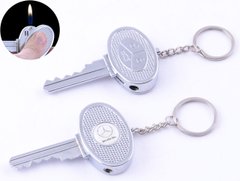 Запальничка кишенькова ключ авто Mercedes-Benz (звичайне полум'я) №4202-4, №4202-4 - фото товару