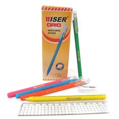 Ручка масляная Wiser "Orio-soft" 0,7мм soft-touch треуг.(mix корп) синяя, K2734153OOorio-bl - фото товара