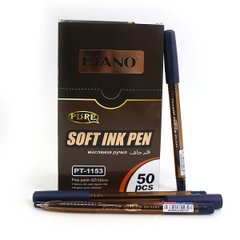 Ручка масло "Piano" "Pure" синя (мідний колір), K2740148OO1153PT-BL - фото товару