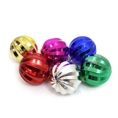 Набір ялинкових кульок "Новорічний" 8см, 6шт, OPP, K2742395OO0571-8 - фото товару