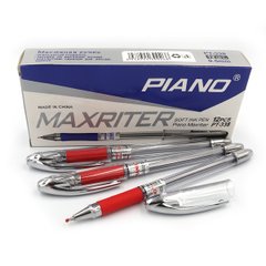 Ручка масло "Piano" "Maxriter" крас, K2719604OO338- - фото товара