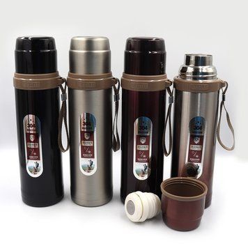 Термос "Classic" 800ml, mix з петлею подвійн. стін.1 шт./етика, K2752796OO8076-ZM - фото товару