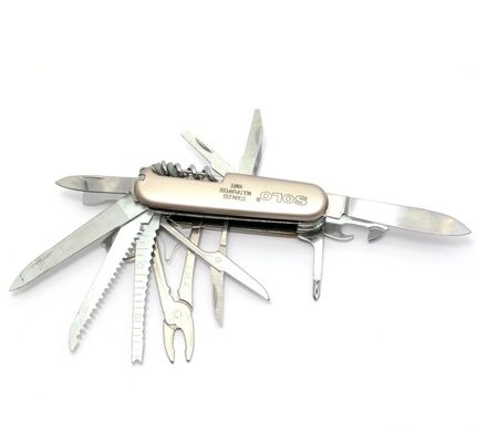 Нож складной с набором инструментов (17 в 1)(9х3х2,5 см), K329735 - фото товара