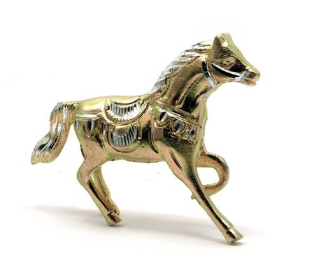 Лошадь алюминий (15х10,5х3,5 см), K328250 - фото товара
