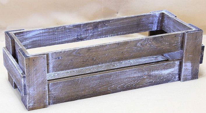 Ящик дерев'яний балконний малий, DYBM1 - фото товару