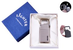 Запальничка-брелок в подарунковій коробці Lighter (Звичайне полум'я) №XT-71 Silver, №XT-71 Silver - фото товару