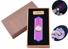 USB запальничка-спиннер в подарунковій упаковці Jobon (Спіраль розжарювання) №HL-10 Хамелеон, №HL-10 Хамелеон - фото товару