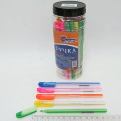 Ручка масляная JOtten "Candy Gel" Индия 0,6мм (банка/30, mix) синяя, K2730513OO875-candy - фото товара