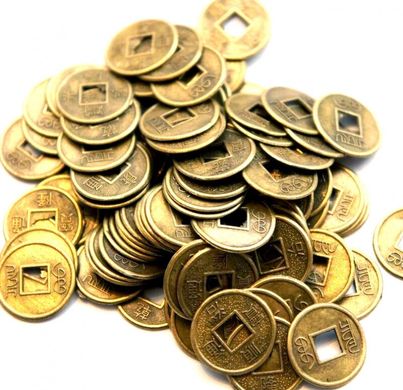 Монета d = 1,4 см. штучно бронзовый цвет 100 МОНЕТ, K89270003O362836268 - фото товара