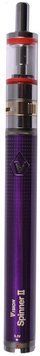 Електронна сигарета Vision Spinner II 1650 маг Ectank AeroTank M16 clearomizer dual coil EC-504 PURPLE, EC-504 PURPLE - фото товару