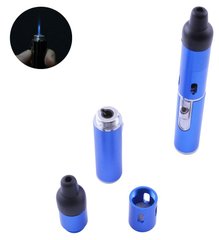 Запальничка газова трубка (Гостре полум'я) Синя №4751-3, №4751-3 - фото товару