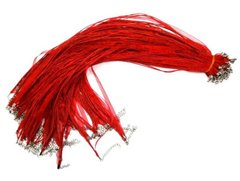 Шнурок "Лента" с застёжкой для кулона Красный 10 штук, K89080104O1137472869 - фото товару