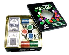 Покерний набір (2 колоди карт, 100 фішок), 100T2 - фото товару