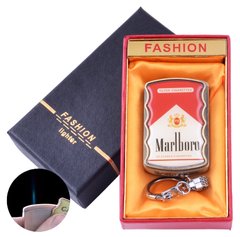 Зажигалка-брелок в подарочной коробке Marlboro (Острое пламя) №XT-92-3, №XT-92-3 - фото товара