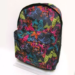 Рюкзак з кишенею "Метелики", 42х30х13см, K2732374OO0620-B-3 - фото товару