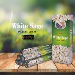 RAJ WHITE SAGE (шестигранник) Білий шавлія, K89130000O1849176031 - фото товару