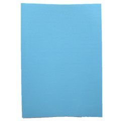 Фоамиран A4 "Блакитний", товщ. 1,5 мм, 10 лист./п. з клеєм, K2744755OO15KA4-7079 - фото товару