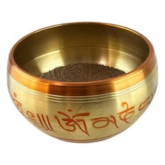 Чаша поющая бронзовая "Будда" (11,6х 10,5х 6,1 см), K335126 - фото товара
