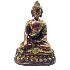Будда бронзовый омедненный (16х11х8,5 см)(830 г.), K332567 - фото товара