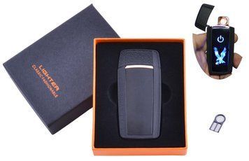 USB зажигалка в подарочной упаковке Тигр (Спираль накаливания) №HL-55 Black, №HL-55 Black - фото товара
