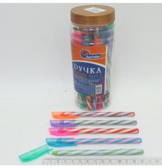 Ручка масляная JOtten "Spin #3" Индия 0,6мм (банка/30, mix) синяя, K2730505OO1061 - фото товара