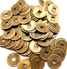 Монета d = 2 див. штучно бронзовий колір 100 МОНЕТ, K89270007O362836270 - фото товару