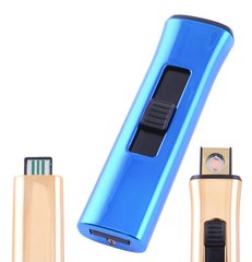 USB запальничка LIGHTER №HL-78 Blue, №HL-78 Blue - фото товару