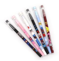 Ручка що стираеться "Poppy", 0,5мм, синя mix 12шт/етик, K2753838OO1849_ - фото товара